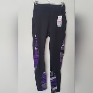 PopFit Camo Accent Leggings - Medium